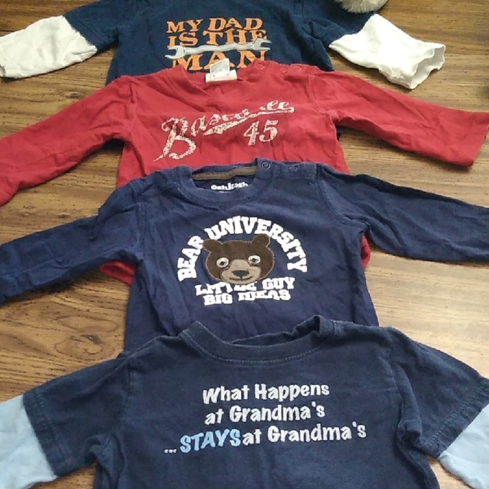 18 Months Long Sleeve Kids Shirt